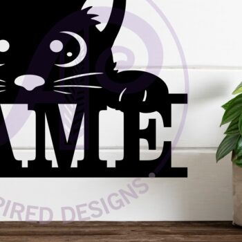 Intra απο ξύλο plywood 3mm-4mm πάχος -  κοπής λέιζερ   Name Cute Kitten Δίασταση 30x20 cm INTRAFABR-113217928 - Image 2