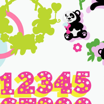 Intra απο ξύλο plywood 3mm-4mm πάχος - Χαριτωμένο Panda Cake Topper 3D  Δίασταση 20x20 cm INTRAFABR-119725964 - Image 3