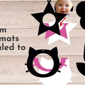 Intra απο ξύλο plywood 3mm-4mm πάχος - Χαριτωμένη κορνίζα για , στολίδι Δίασταση 20x25 cm INTRAFABR-81547248 - Image 2