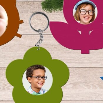 Intra απο ξύλο plywood 3mm-4mm πάχος - Χαριτωμένη κορνίζα για , στολίδι Δίασταση 20x25 cm INTRAFABR-81547248 - Image 3