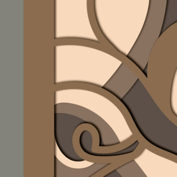 Intra απο ξύλο plywood 3mm-4mm πάχος - Cute Pug Multilayer /3D Layered Δίασταση 30x20 cm INTRAFABR-65814921 - Image 4