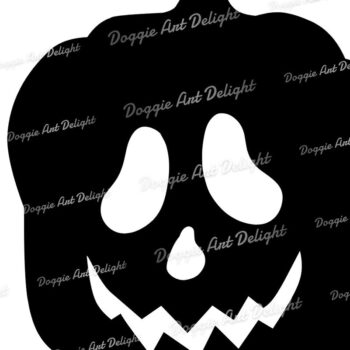 Intra απο ξύλο plywood 3mm-4mm πάχος - Cute Pumpkin Cut Flie για το Halloween Δίασταση 15x15 cm INTRAFABR-78595461 - Image 2