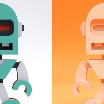 Intra απο ξύλο plywood 3mm-4mm πάχος - Χαριτωμένα ρομπότ |  λέιζερ με 3D επίπεδα Δίασταση 20x20 cm INTRAFABR-31094669 - Image 6