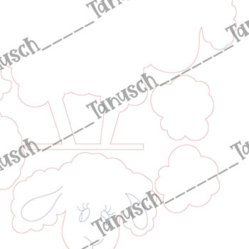 Intra απο ξύλο plywood 3mm-4mm πάχος - Cute Sheep Laser Cut Δίασταση 6x6 cm INTRAFABR-68461770 - Image 3