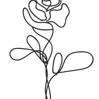 Intra απο ξύλο plywood 3mm-4mm πάχος - Χαριτωμένο καλοκαιρινό σχέδιο λουλουδιών Δίασταση 20x20 cm INTRAFABR-90928108 - Image 1