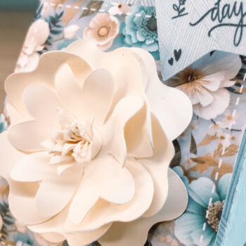 Intra απο ξύλο plywood 3mm-4mm πάχος - Χαριτωμένη τριγωνική βάση λουλουδιών Δίασταση 8x12 cm INTRAFABR-102083204 - Image 3