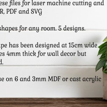 Intra απο ξύλο plywood 3mm-4mm πάχος - Χαριτωμένα σχήματα αρχείων κομμένα με λέιζερ χελώνες. 5 Δίασταση 30x20 cm INTRAFABR-91165659 - Image 5