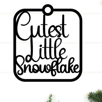 Intra απο ξύλο plywood 3mm-4mm πάχος - ΠΙΟ ΚΑΛΥΤΕΡΗ ΜΙΚΡΗ Στολίδι Snowflake Metal Δίασταση 6x6 cm INTRAFABR-86052783 - Image 1