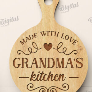 Intra απο ξύλο plywood 3mm-4mm πάχος - Πίνακας κοπής για το Grandma Laser Cut Δίασταση 40x50 cm INTRAFABR-111805416