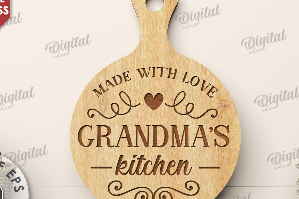 Intra απο ξύλο plywood 3mm-4mm πάχος - Πίνακας κοπής για το Grandma Laser Cut Δίασταση 40x50 cm INTRAFABR-111805416