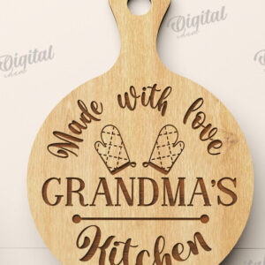 Intra απο ξύλο plywood 3mm-4mm πάχος - Πίνακας κοπής για το Grandma Laser Cut Δίασταση 40x50 cm INTRAFABR-111805177