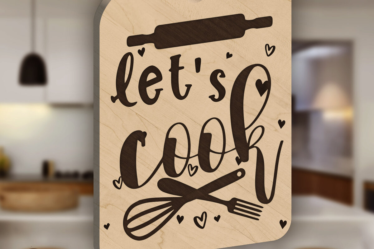 Intra απο ξύλο plywood 3mm-4mm πάχος - Διακόσμηση κουζίνας σανίδα κοπής Δίασταση 11x16 cm INTRAFABR-103339384