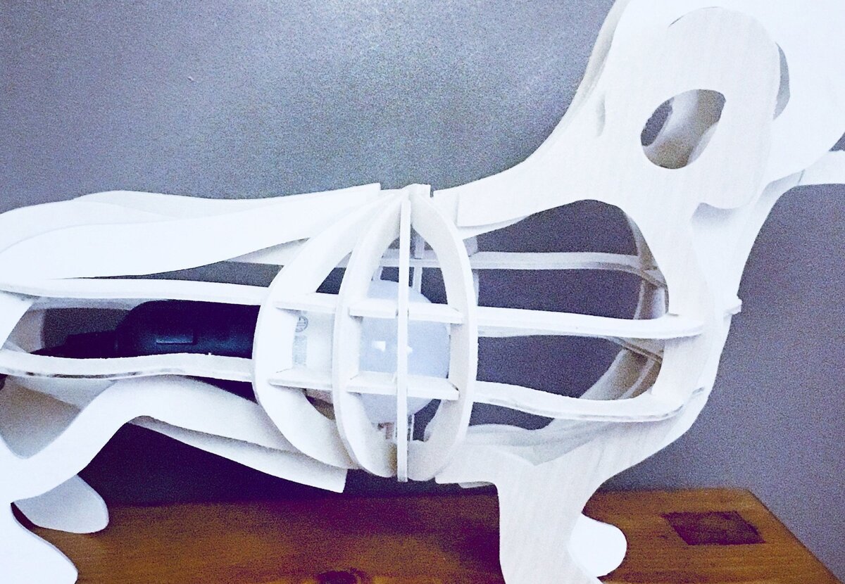 Intra απο ξύλο plywood 3mm-4mm πάχος - Γλυπτό κοπής με λέιζερ 3D Dachshund Dog Δίασταση 30x20 cm INTRAFABR-31801031