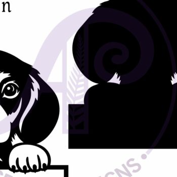 Intra απο ξύλο plywood 3mm-4mm πάχος - Σήμα ονόματος Dachshund Dog Two Layer  Δίασταση 30x20 cm INTRAFABR-101801326 - Image 4