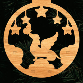 Intra απο ξύλο plywood 3mm-4mm πάχος - Στολίδι Dachshund Memorial Cut Laser Δίασταση 6x6 cm INTRAFABR-113646042 - Image 1