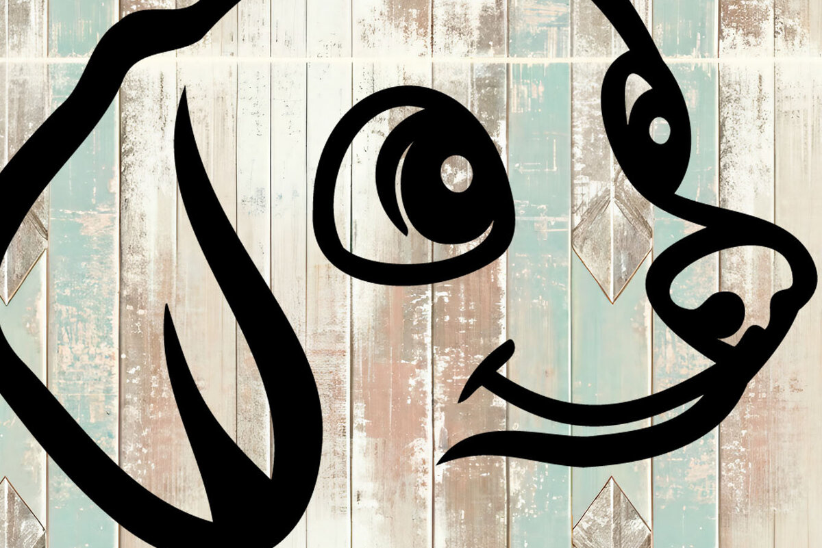 Intra απο ξύλο plywood 3mm-4mm πάχος - Κοπή αυτοκόλλητου αυτοκινήτου Dachshund  Design Δίασταση 20x20 cm INTRAFABR-104613323