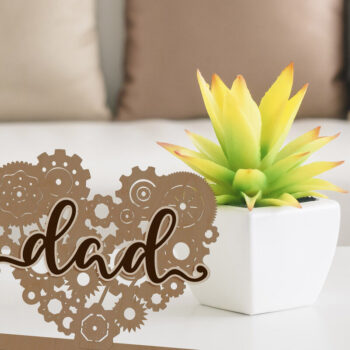 Intra απο ξύλο plywood 3mm-4mm πάχος - Διακοσμητικό πρότυπο πολλαπλών στρωμάτων μπαμπάς Δίασταση 9x8 cm INTRAFABR-99528211 - Image 7