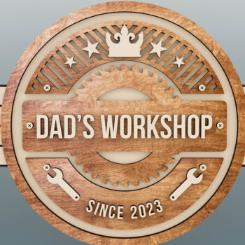 Intra απο ξύλο plywood 3mm-4mm πάχος - Αρχεία  Cut Laser Sign Dad’s Workshop Δίασταση 400x243 cm INTRAFABR-58859071 - Image 3