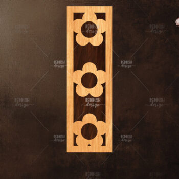 Intra απο ξύλο plywood 3mm-4mm πάχος - Σχέδιο αλφάβητου κοπής με λέιζερ Daisy ABC Δίασταση 30x20 cm INTRAFABR-119535089 - Image 9