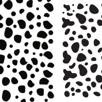 Intra απο ξύλο plywood 3mm-4mm πάχος - Μοτίβο Δαλματίας με κηλίδες με γιακά Δίασταση 6x6 cm INTRAFABR-69811902 - Image 3