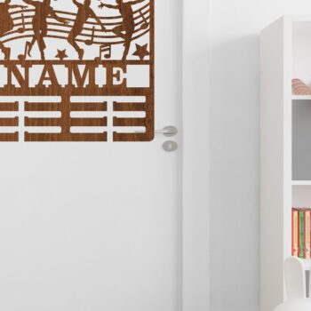 Intra απο ξύλο plywood 3mm-4mm πάχος - Dancers Male Medal Holder Name Laser Δίασταση 30x20 cm INTRAFABR-73714144 - Image 3