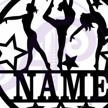 Intra απο ξύλο plywood 3mm-4mm πάχος - Πρότυπο κοπής λέιζερ   Name Dancers Δίασταση 30x20 cm INTRAFABR-110351028 - Image 4