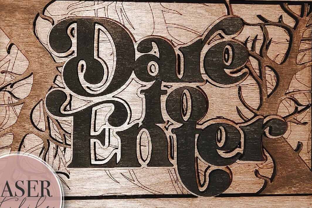 Intra απο ξύλο plywood 3mm-4mm πάχος - Τολμήστε να μπείτε στο  Δίασταση 15x15 cm INTRAFABR-72245675