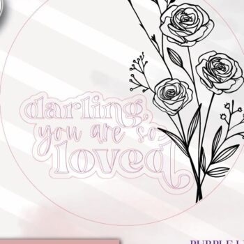 Intra απο ξύλο plywood 3mm-4mm πάχος - Αγαπητέ, είσαι τόσο αγαπημένος  Δίασταση 20x20 cm INTRAFABR-75317913 - Image 2