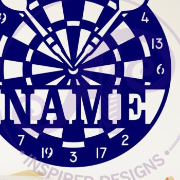 Intra απο ξύλο plywood 3mm-4mm πάχος - Όνομα πίνακα βελών Wall Art Sign,  Δίασταση 40x50 cm INTRAFABR-123064282 - Image 2