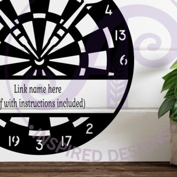 Intra απο ξύλο plywood 3mm-4mm πάχος - Όνομα πίνακα βελών Wall Art Sign,  Δίασταση 40x50 cm INTRAFABR-123064282 - Image 3