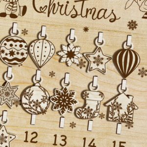 Intra απο ξύλο plywood 3mm-4mm πάχος - Μέρες μέχρι τα Χριστούγεννα Δίασταση 6x20 cm INTRAFABR-49306331