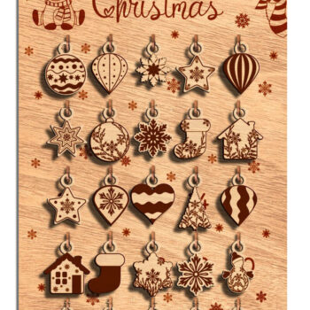 Intra απο ξύλο plywood 3mm-4mm πάχος - Μέρες μέχρι τα Χριστούγεννα Δίασταση 6x20 cm INTRAFABR-49306331 - Image 7