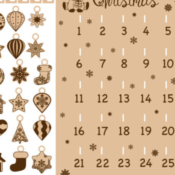 Intra απο ξύλο plywood 3mm-4mm πάχος - Μέρες μέχρι τα Χριστούγεννα Δίασταση 6x20 cm INTRAFABR-49306331 - Image 8