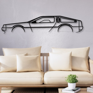 Intra απο ξύλο plywood 3mm-4mm πάχος - Ψηφιακό διανυσματικό αυτοκίνητο De Lorean Cut Laser Δίασταση 20x20 cm INTRAFABR-111763683