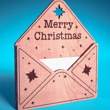 Intra απο ξύλο plywood 3mm-4mm πάχος - Dear Santa Ornament Laser Cut | Δίασταση 6x6 cm INTRAFABR-72094418 - Image 3