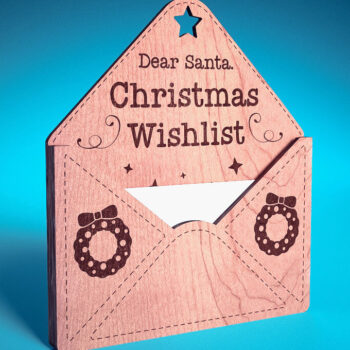 Intra απο ξύλο plywood 3mm-4mm πάχος - Dear Santa Ornament Laser Cut | Δίασταση 6x6 cm INTRAFABR-72094418 - Image 10