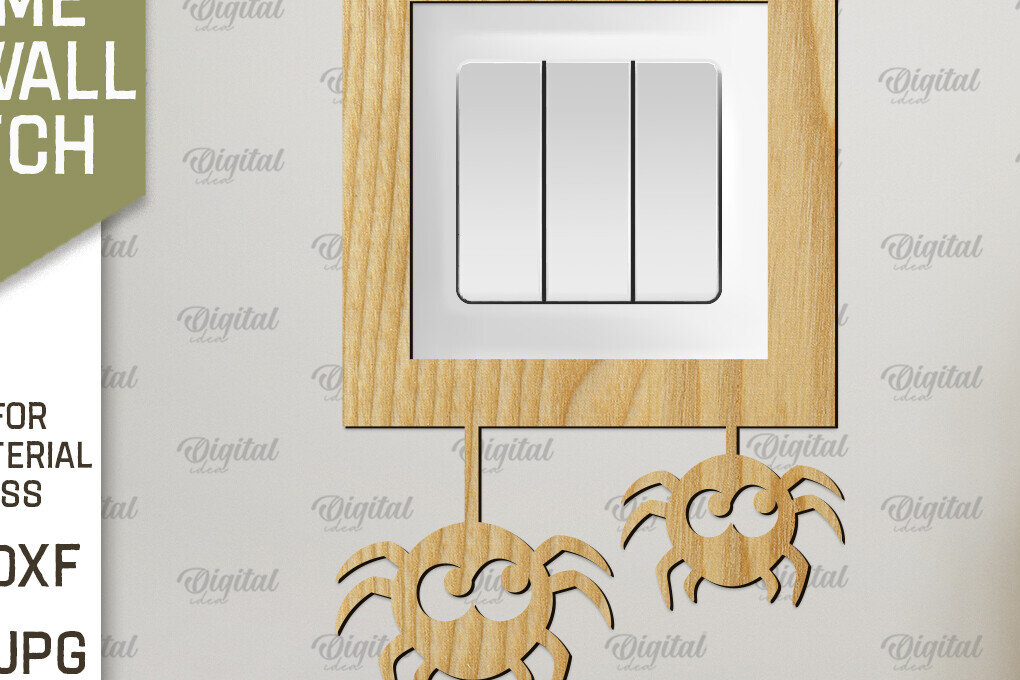 Intra απο ξύλο plywood 3mm-4mm πάχος - Διακοσμητικό πλαίσιο για διακόπτη τοίχου με λέιζερ Δίασταση 20x25 cm INTRAFABR-92039088