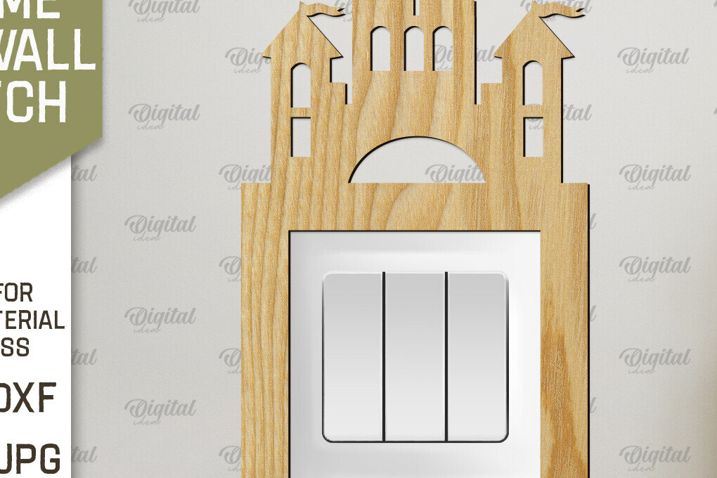 Intra απο ξύλο plywood 3mm-4mm πάχος - Διακοσμητικό πλαίσιο για διακόπτη τοίχου με λέιζερ Δίασταση 20x25 cm INTRAFABR-92039247