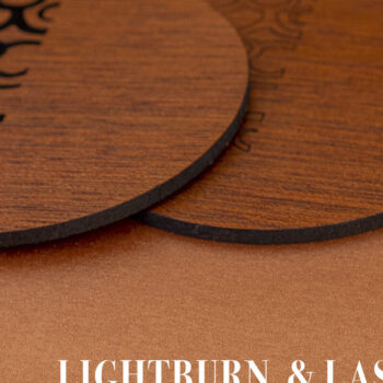 Intra απο ξύλο plywood 3mm-4mm πάχος - Διακοσμημένο σουβέρ για κόφτη λέιζερ Δίασταση 30x20 cm INTRAFABR-53397140 - Image 4