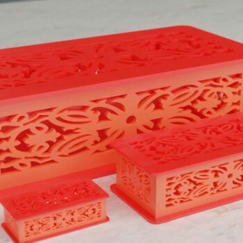 Intra απο ξύλο plywood 3mm-4mm πάχος - Διακοσμητικό κουτί Laser Cut Files REF 004 Δίασταση 30x20 cm INTRAFABR-110657877 - Image 9