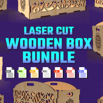 Intra απο ξύλο plywood 3mm-4mm πάχος - Διακοσμητικό κουτί Ξύλινος Δίσκος 03 κομμένος με λέιζερ Δίασταση 15x15 cm INTRAFABR-84740386 - Image 1