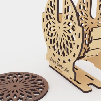 Intra απο ξύλο plywood 3mm-4mm πάχος - Διακοσμητικά Σουβέρ σε Κουτιά Laser Cut  Δίασταση 105x36 cm INTRAFABR-72392283 - Image 3