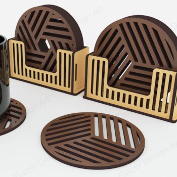 Intra απο ξύλο plywood 3mm-4mm πάχος - Διακοσμητικά Σουβέρ σε Κουτιά Laser Cut  Δίασταση 97x32 cm INTRAFABR-72392261 - Image 1