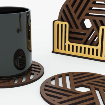 Intra απο ξύλο plywood 3mm-4mm πάχος - Διακοσμητικά Σουβέρ σε Κουτιά Laser Cut  Δίασταση 97x32 cm INTRAFABR-72392261 - Image 2