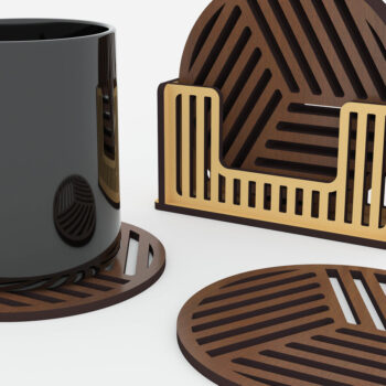 Intra απο ξύλο plywood 3mm-4mm πάχος - Διακοσμητικά Σουβέρ σε Κουτιά Laser Cut  Δίασταση 97x32 cm INTRAFABR-72392261 - Image 3