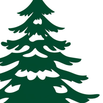 Intra απο ξύλο plywood 3mm-4mm πάχος - Διακοσμητικό χριστουγεννιάτικο δέντρο  Δίασταση 6x6 cm INTRAFABR-111271108 - Image 4