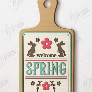 Intra απο ξύλο plywood 3mm-4mm πάχος - Διακοσμητική πασχαλινή σανίδα | Σανίδα κοπής Δίασταση 15x15 cm INTRAFABR-117198347 - Image 1