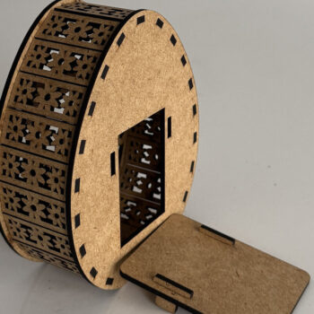 Intra απο ξύλο plywood 3mm-4mm πάχος - Διακοσμητικό πασχαλινό φαναράκι με αυγά Δίασταση 5x3 cm INTRAFABR-113962394 - Image 6