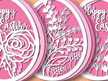 Intra απο ξύλο plywood 3mm-4mm πάχος - Διακοσμητικό Πασχαλινό Αυγό  3 στρώσεων 1438 Δίασταση 15x15 cm INTRAFABR-116067745 - Image 2