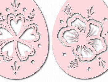 Intra απο ξύλο plywood 3mm-4mm πάχος - Διακοσμητικό Πασχαλινό Πακέτο  1458 Δίασταση 15x15 cm INTRAFABR-116254301 - Image 3